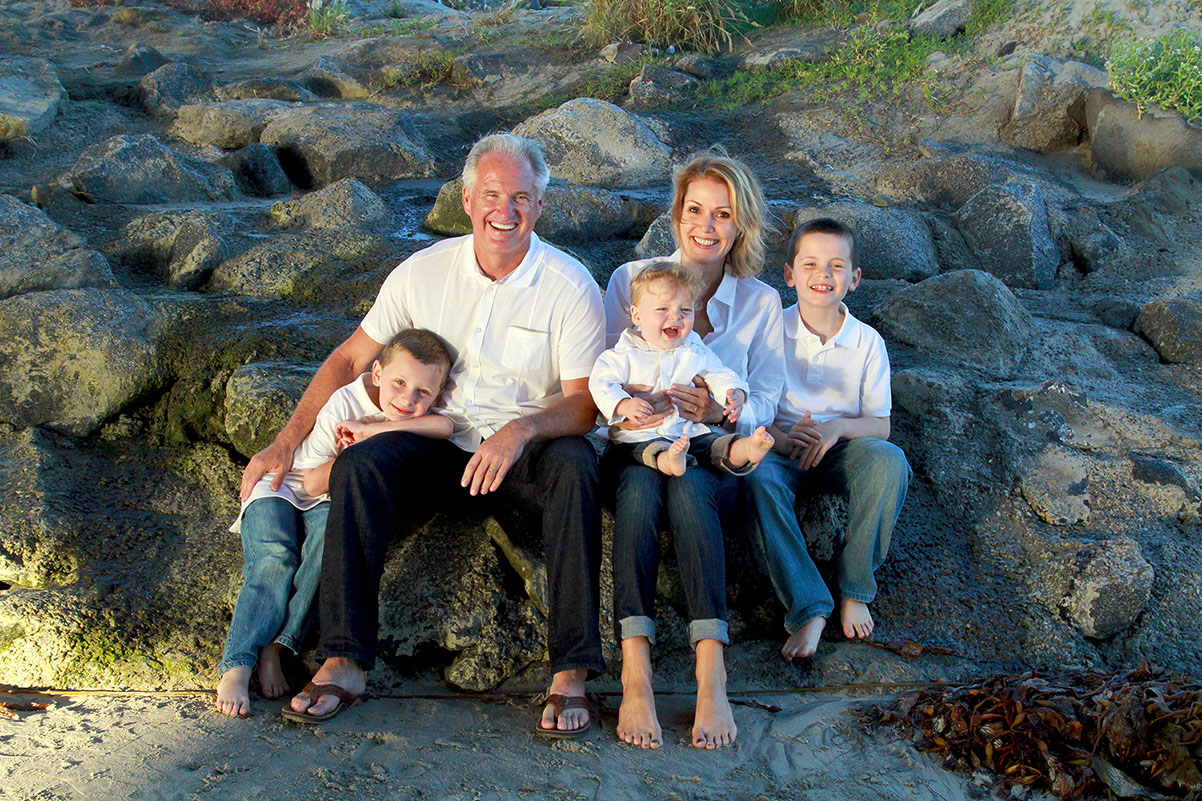 Richard and Christine Brady and Family