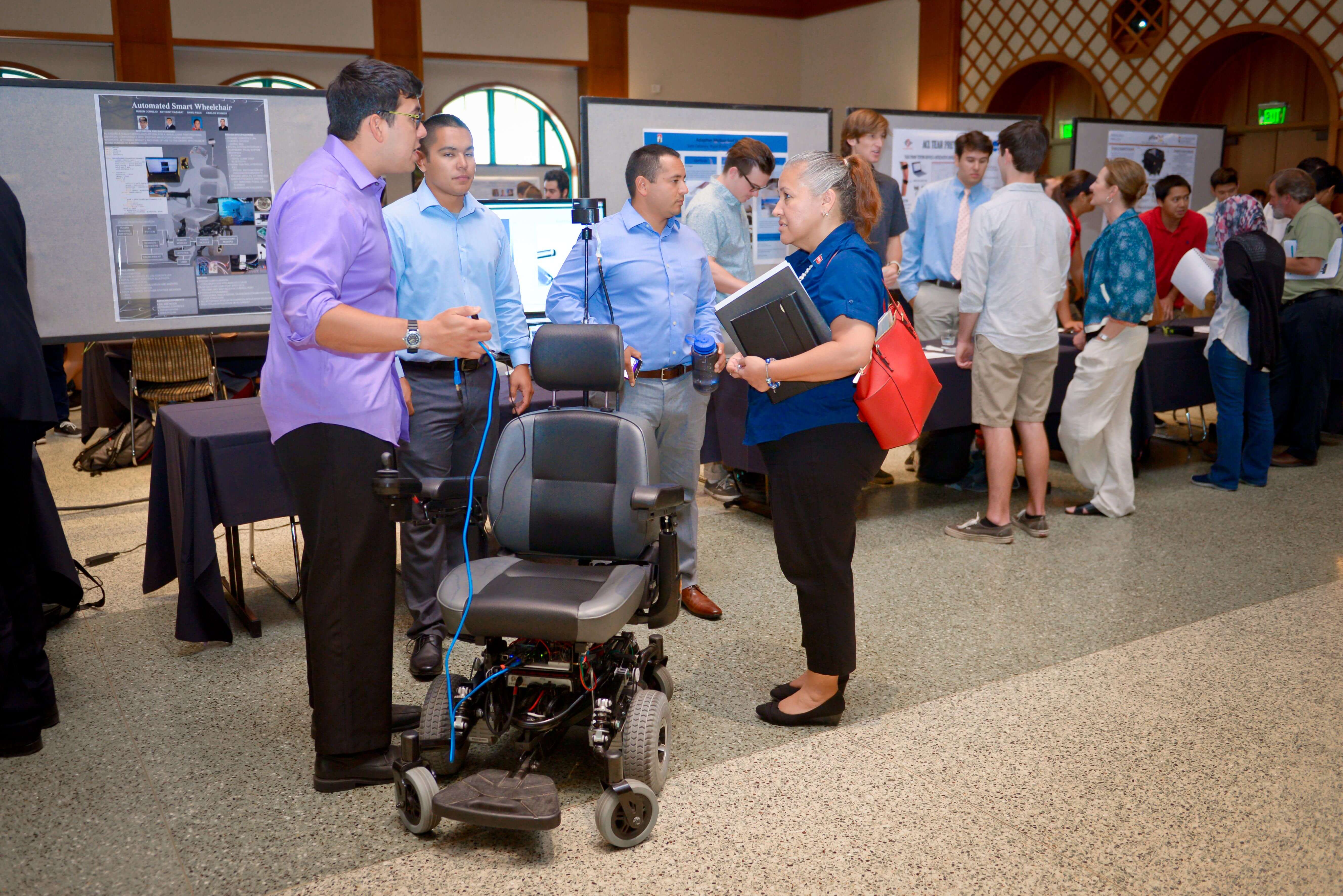 Wheelchair student project.