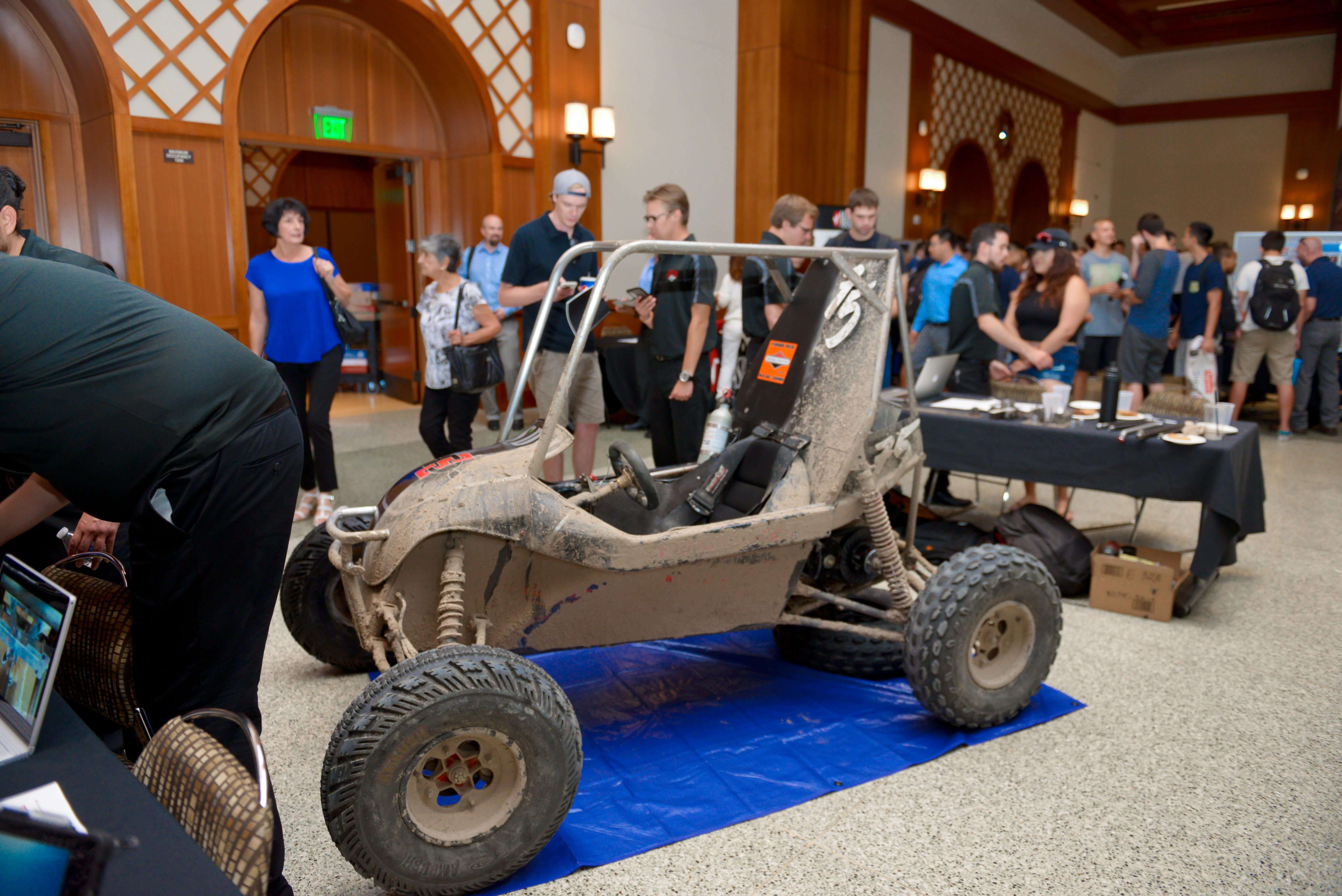 SDSU Aztec Baja team racing car.