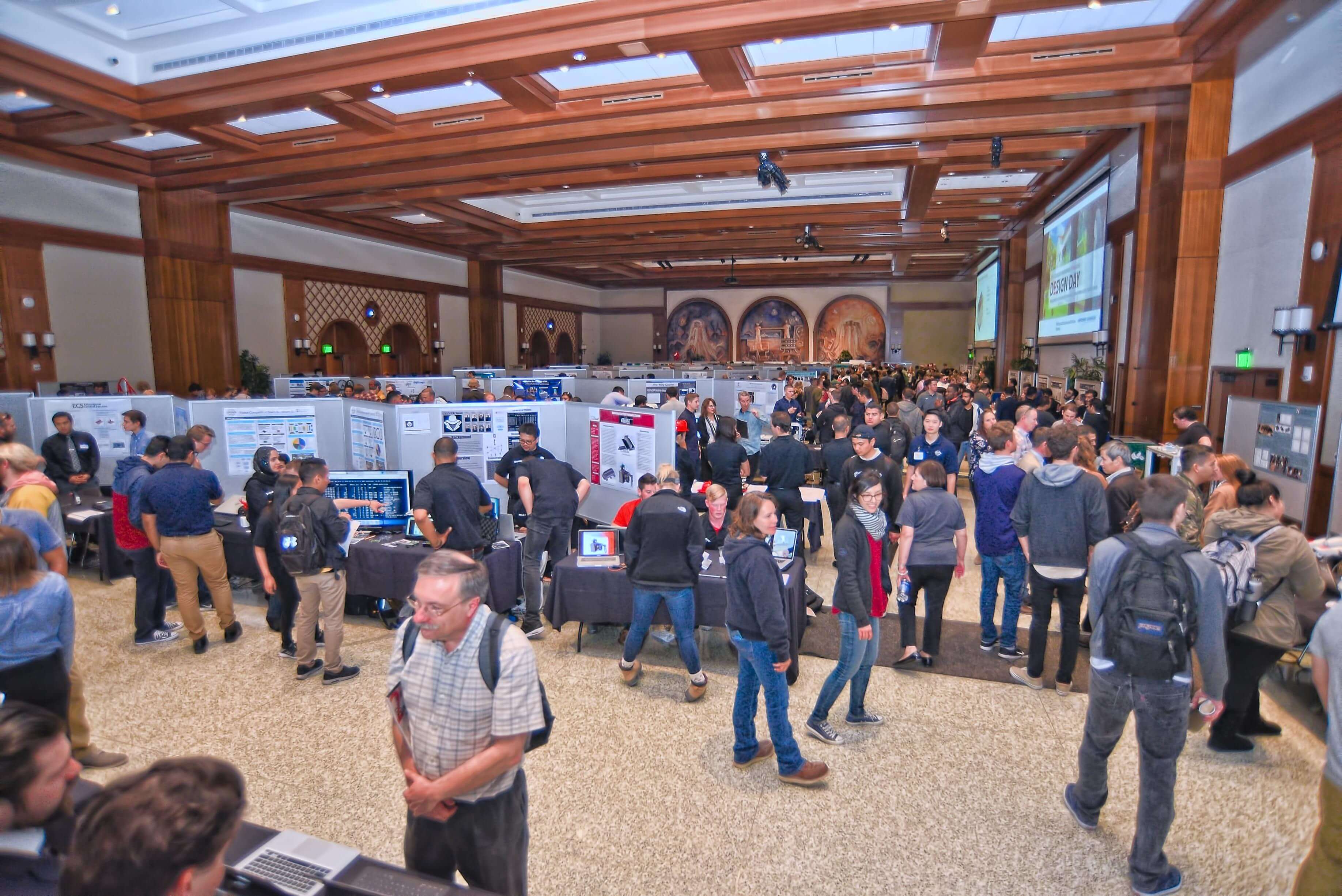 The crowd at 2018 Design Day.
