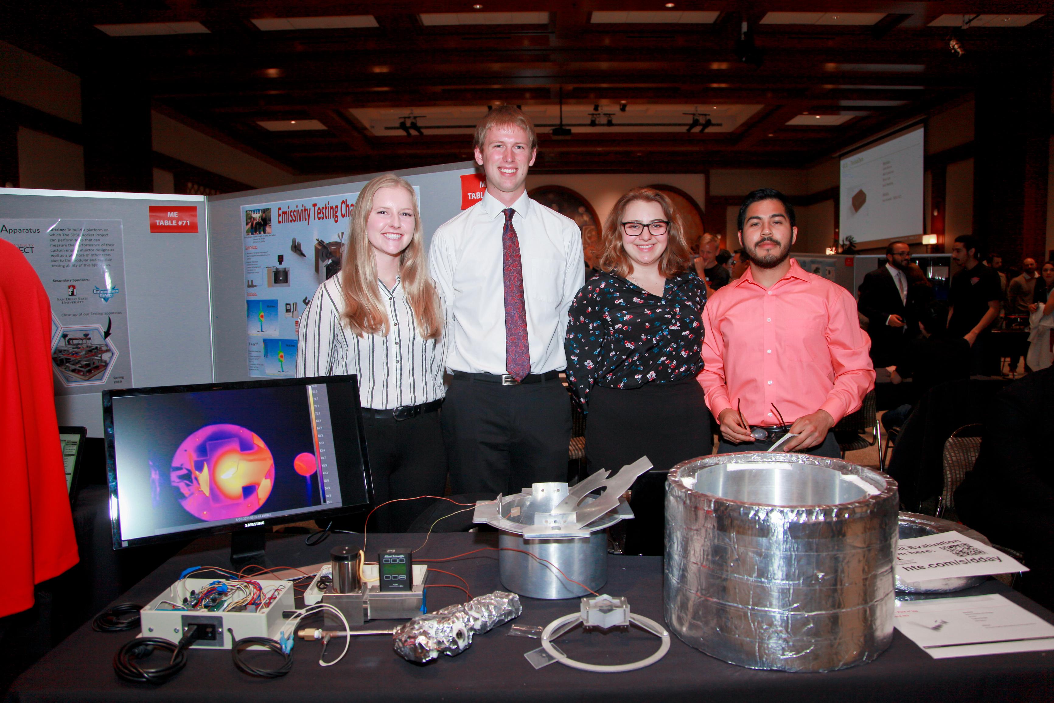 Emissivity Testing Team members
