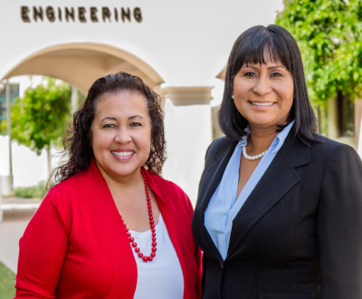 Daisy Galeana & Theresa M. Garcia Make Gift to MESA