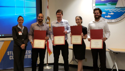 SDSU Team Takes First Place in CWEA Student Design Competition