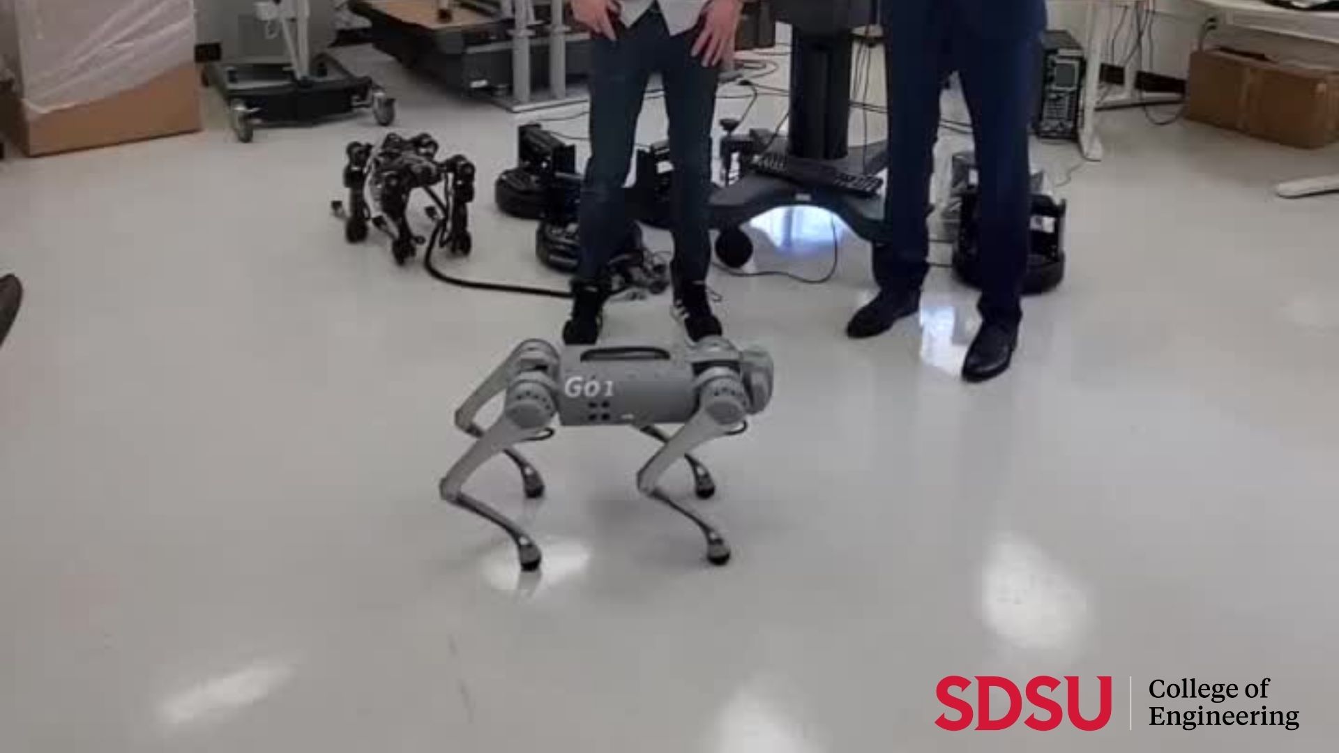 DSC Laboratory Demonstration of AI and Robotic System