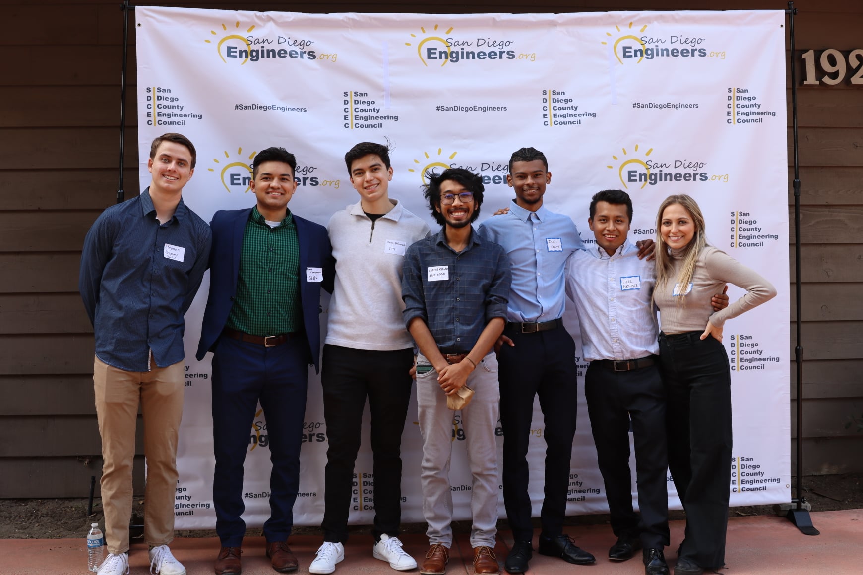 SDSU students attend the San Diego Engineers Council Festival.