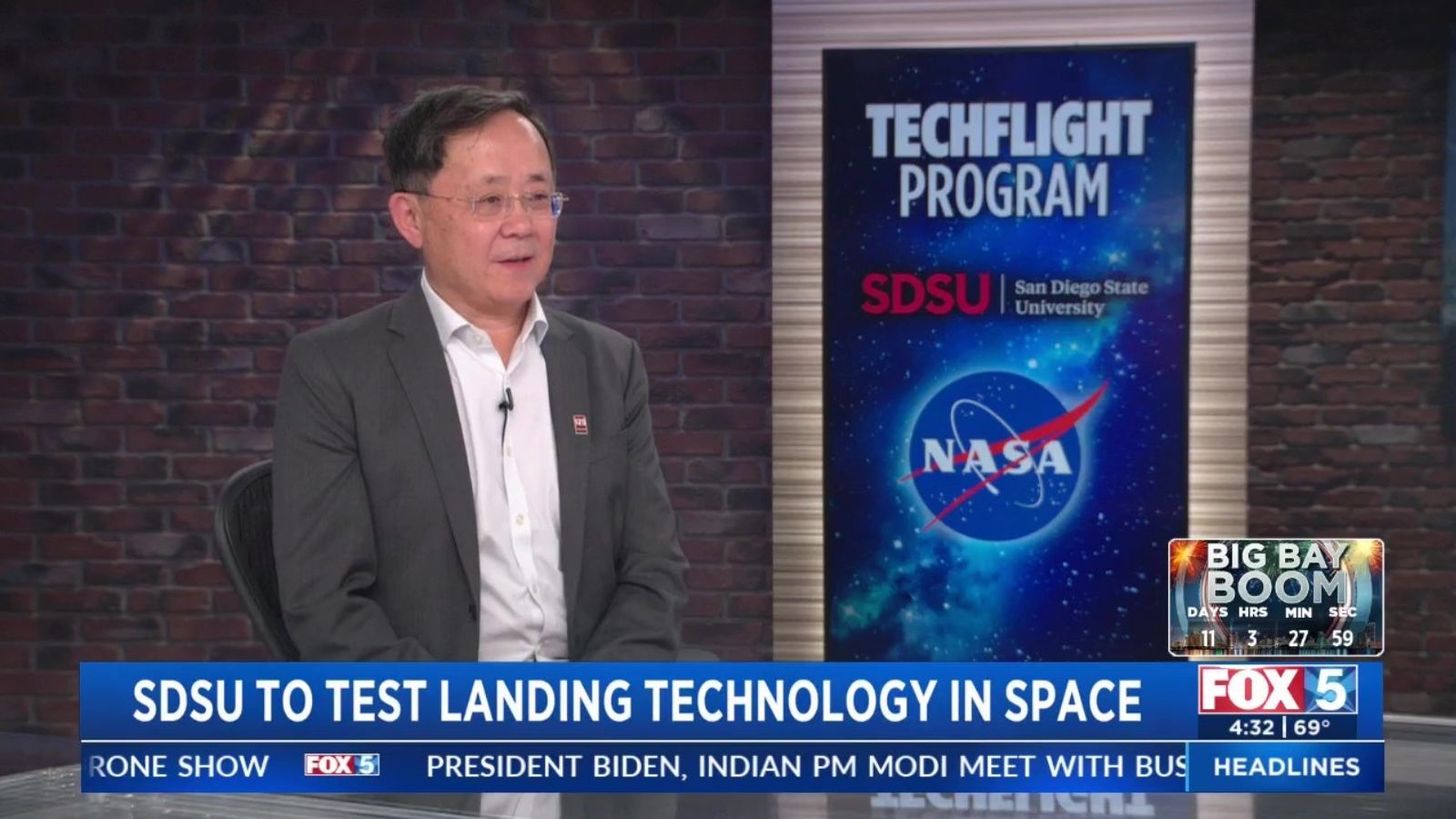 Aerospace engineering professor Ping Lu discusses his latest NASA research grant.