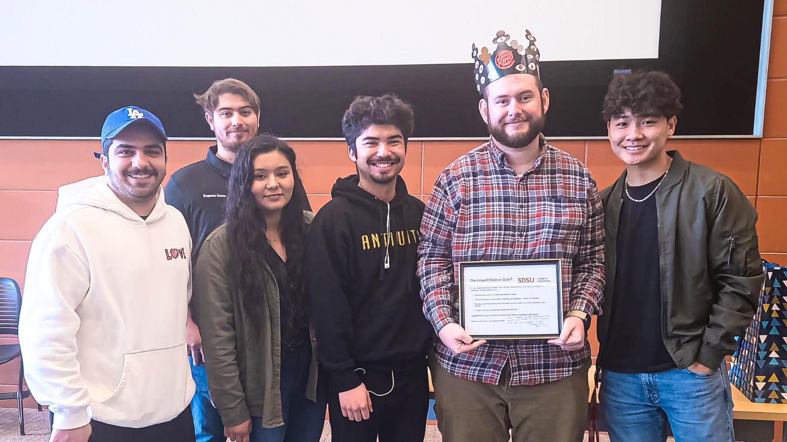 Electrical engineering senior Cyrus Yousefian has been recognized with the 2023 Howell Walton Award by his Senior Design course for his excellent leadership, management, technical, and collaborative skills.