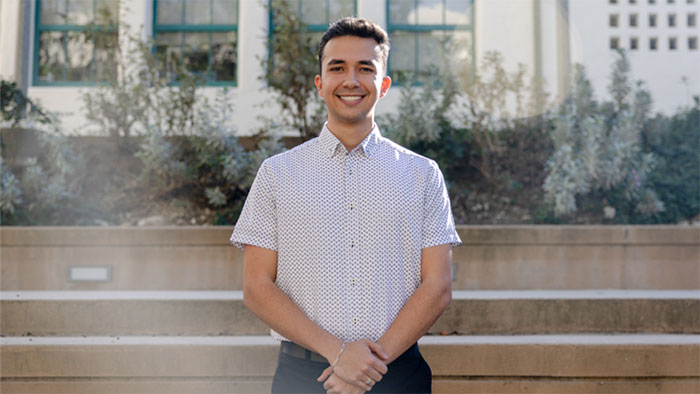 Engineering Masters Program graduate Corey Taylor